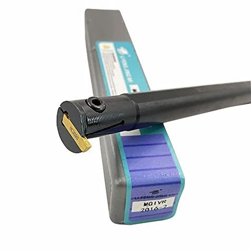 GBJ MGIVR2016-2 +20pcs MGMN200-G NC3020/3030 Tin Coated Carbide Grooving Inserts 2mm Wide Grooving Carbide Inserts Lathe Cutters for MGEHR/MGIVR Lathe Grooving Cut-Off Tool… in Kuwait