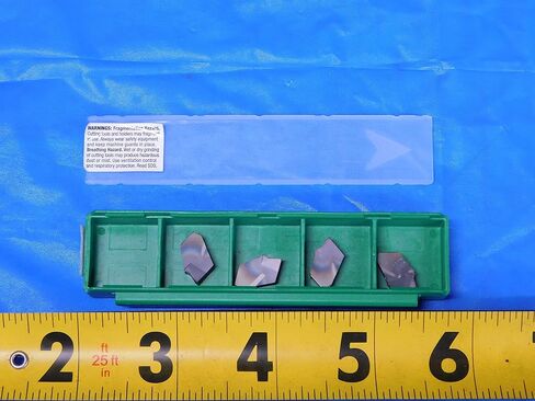 4PCS New WIDIA WGTR44D TN6025 TiAlN Coated Carbide Grooving Inserts Cut-Off - MB12205BW2 in Kuwait