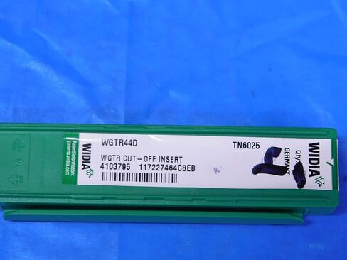 4PCS New WIDIA WGTR44D TN6025 TiAlN Coated Carbide Grooving Inserts Cut-Off - MB12205BW2 in Kuwait