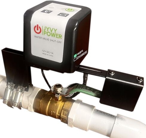 Smart Valve PRO Motorized Ball Valve Actuator WiFi Bluetooth Metal Gear Works with Tuya Smart Alexa Google Home iOS Android 2.4GHz Only in Saudi Arabia