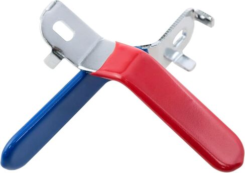 Lovelysp Lever Handle for Ball Valve Stainless Steel Ball Valve Handle with Mounting Nuts Lever Handle for Replacement Quarter Turn Spigot (Aperture 5x8x2mm Blue and Red) 2PCS in Saudi Arabia