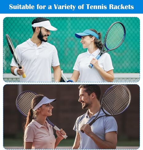 12PCS Tennis Tape for Racket Grip, Tennis Racket Grip Tape, Sweat Absorbing Handle Wrap for Badminton Pickleball Fishing (Multicolor) in Saudi Arabia