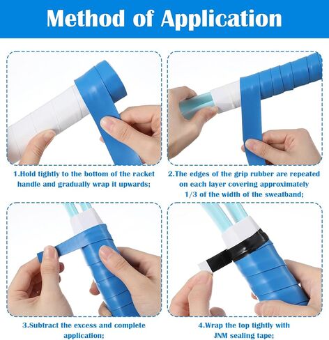 12PCS Tennis Tape for Racket Grip, Tennis Racket Grip Tape, Sweat Absorbing Handle Wrap for Badminton Pickleball Fishing (Multicolor) in Saudi Arabia