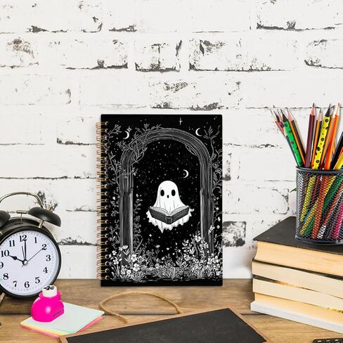 nvucamd Christian Fall Spiral Notebook for Women, Autumn Pumpkin Bible Prayer Journal Notebook, In Everything Give Thanks Bible Journaling Notebooks, Christian Gifts Office Supplies, 5.5x8.3 Inch in Saudi Arabia