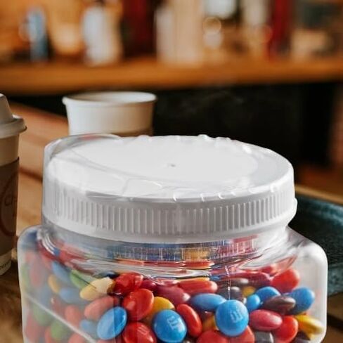 أشرطة انكماش شفافة بقطر أقصى يبلغ 3.5 بوصة للأغطية مقاس 89 مم - أختام الانكماش الحراري الواضحة للجرار والزجاجات والحاويات - أشرطة إغلاق أمان غير مثقبة in Kuwait