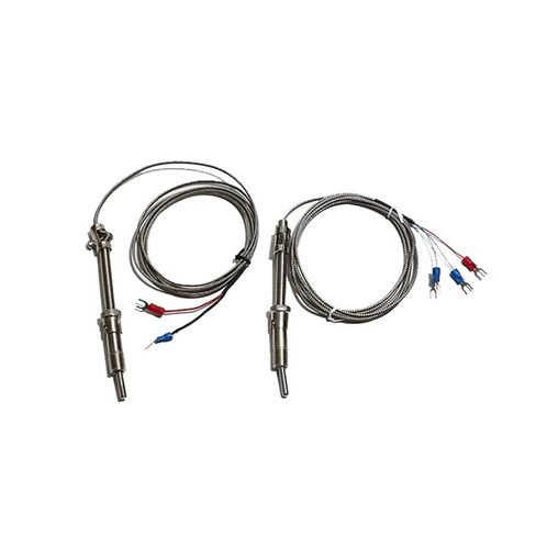 WRNT-01 Type K E J PT100 Thermocouple M12 Thread Flexible Spring Temperature Sensor Probe 1M 1.5M 2M 3.0M PTFE Wire 1Pcs(3.0M Cable Length,K Type) in Saudi Arabia