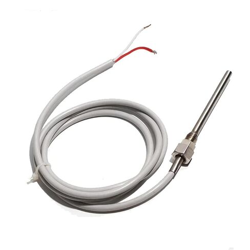 1K/2K/3K/5K NTC Thermistor Temperature Sensor 2 Cores M8 Thread Probe 5x50/100/150/200/250MM Wire 1M 1Pcs(5X250mm Probe,NTC 1K) in Saudi Arabia