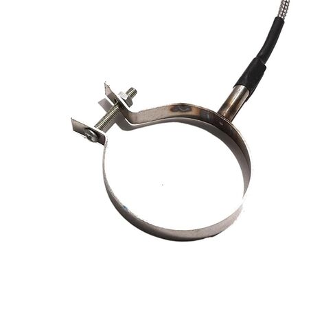 Hoop Thermocouple Temperature Detection Wire K/E Type PT100 35/38/40/42/45mm Stainless Steel Circular Probe Sensor 1Pcs(PT100,Coil Dia 40mm) in Saudi Arabia