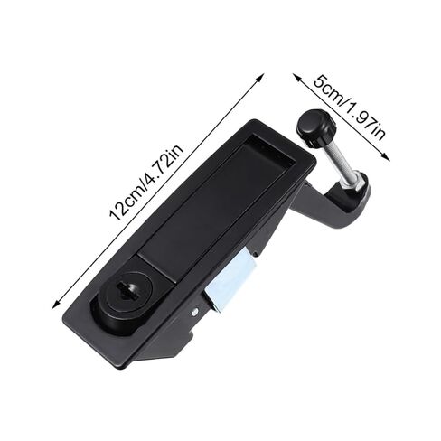 PRETYZOOM Adjustable Compression Latch Lock for Cabinets Flush Lever Lock with Key for Toolboxes and Storage Units Design in Saudi Arabia