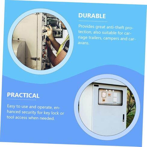 PRETYZOOM Adjustable Compression Latch Lock for Cabinets Flush Lever Lock with Key for Toolboxes and Storage Units Design in Saudi Arabia