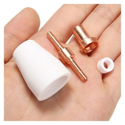 65pcs Welding Accessories PT31 CUT30-50 Plasma Cutter Consumables Nozzle in Saudi Arabia