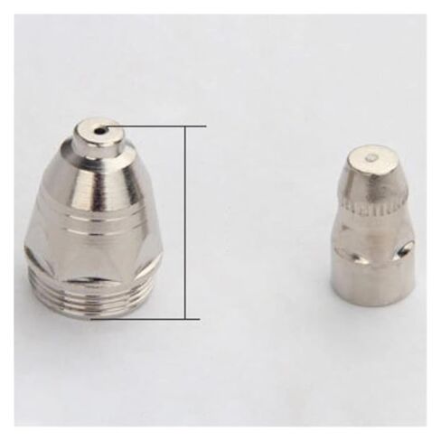 P80 Air Plasma Nozzle 1.1mm Cutting Machine Torch Consumables Electrode 20 Pcs Welding Nozzle in Saudi Arabia