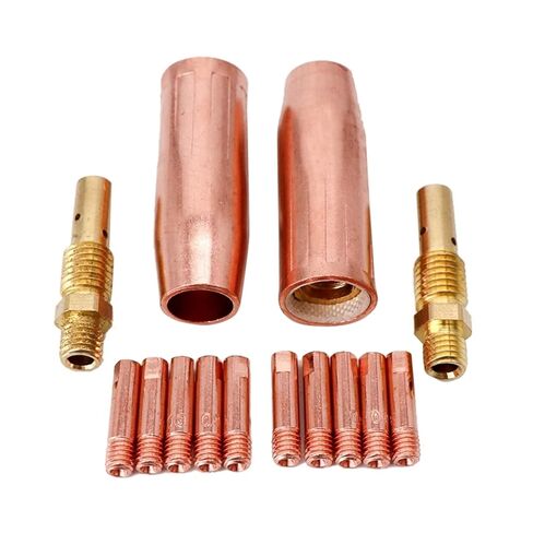 14Pcs Welding Torch Accessories Kit for Tweco Mini /1 & Lincoln Magnum 100L Welder Nozzle Tip Nozzle in Saudi Arabia