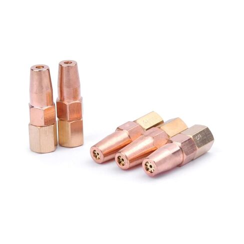 5 Pcs H01-6 Propane Gas Welding Nozzle Oxygen Contact Tips Holder K9FA Nozzle in Saudi Arabia
