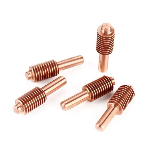 Soldering Tip Copper Wielding 5 Pcs/Set 220037 Cutter Cutting Torch Consumables Electrodes Kit for MAX1650 Solder Welding Nozzle in Saudi Arabia