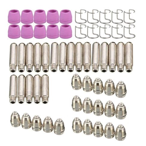 100pcs Plasma Cutter 60A AG-60 Tip Electrode Consumable Accessories Kit of WSD60P AG60 Welding Nozzle in Saudi Arabia