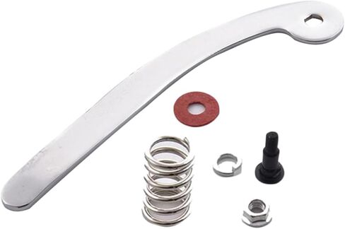 Kisangel Replacement Guitar Whammy Bar Tremolo Bridge Tailpiece for Electric Guitar Durable Silver Finish with Random Color Accessories Includes Spring Screw and Pad in Saudi Arabia