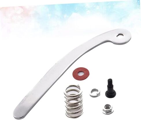 Kisangel Replacement Guitar Whammy Bar Tremolo Bridge Tailpiece for Electric Guitar Durable Silver Finish with Random Color Accessories Includes Spring Screw and Pad in Saudi Arabia