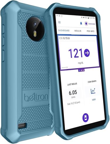 حافظة BELTRON لجهاز Omnipod 5، حافظة حماية نحيفة مع تقنية معززة مصممة لحماية جهاز استقبال Omnipod 5 (ملاءمة آمنة) (أحمر) in Saudi Arabia