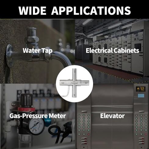 قطعتان من مفتاح المياه، مفتاح سيلكوك ممتاز 4 اتجاهات، أداة إيقاف تشغيل مفتاح المياه متعددة الوظائف، مفتاح عداد مياه مدمج لمريلة الخرطوم والصمام والصنبور والحنفية in Kuwait