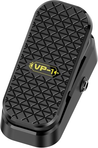 Expression/Volume Guitar Effect Pedal VP-01, Universal Expression Pedal 2 in 1 for Keyboards, MIDI Keyboards/Controllers and Supported Guitar Effects Pedals VP0200 (Black) in Saudi Arabia