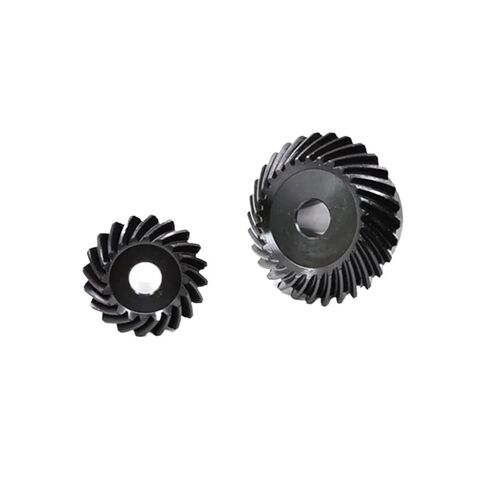 الصلب الثقيلة المحرك ترس ترس 6 مللي متر 1 متر 20T إلى 40T ترس مخروطي حلزوني M1 معامل 1:2 90 درجة التفاضلية نفس نسبة قطر حفرة in Kuwait