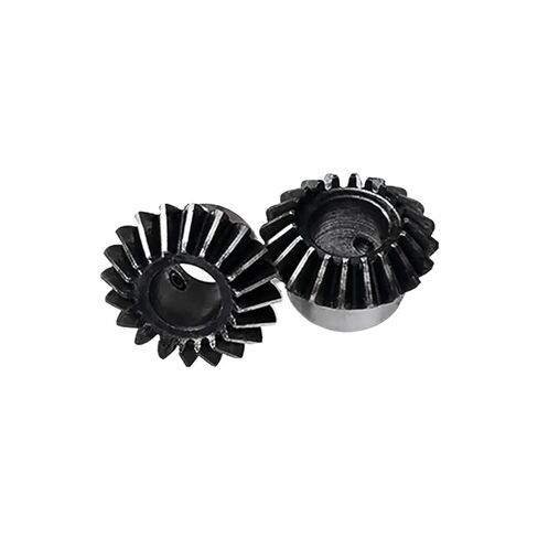 Steel Heavy Duty Motor Pinion Gear 1 pcs Bevel Gear .5M 16 Tooth Hole 6/8/10/12 Standard 45 Steel Surface Quenching Screw Fixed(16 Teeth Hole 10) in Saudi Arabia