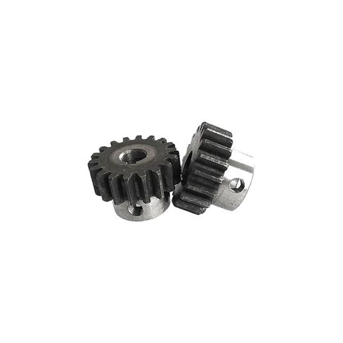 Steel Heavy Duty Motor Pinion Gear Spur Gear Rack Pinion 2M 18T 18Teeth 2Mod Bore 8/10/12/14/15/16mm Staight Teeth Positive Gear Steel CNC Transmission(10mm 4mm) in Saudi Arabia