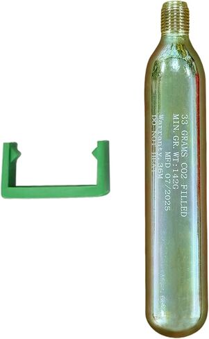 33g CO2 Rearming Kit Cylinder for 150N Auto/Manual Inflatable Jackets Life Vests,Personal Flotation Device PFD-Rearming Accessories,Metal Cartridge Cylinder in Kuwait