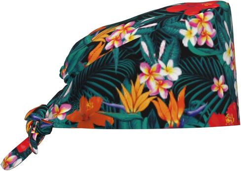 Working Cap Scrub Cap with Sweatband Adjustable for Women Men Nurse Cap in Saudi Arabia