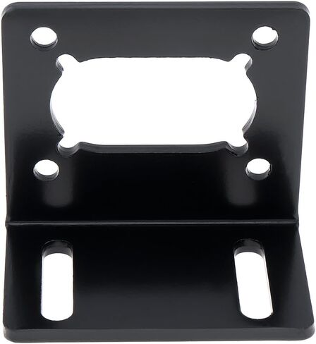 4 قطعة JGY370 دودة موتور جبل قوس L على شكل تصاعد حامل قاعدة معدنية مع المسمار لمحرك تروس الدود مقعد السحابة الثابتة in Kuwait