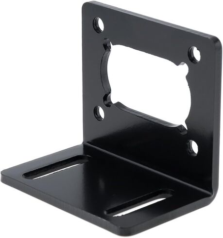 4 قطعة JGY370 دودة موتور جبل قوس L على شكل تصاعد حامل قاعدة معدنية مع المسمار لمحرك تروس الدود مقعد السحابة الثابتة in Kuwait