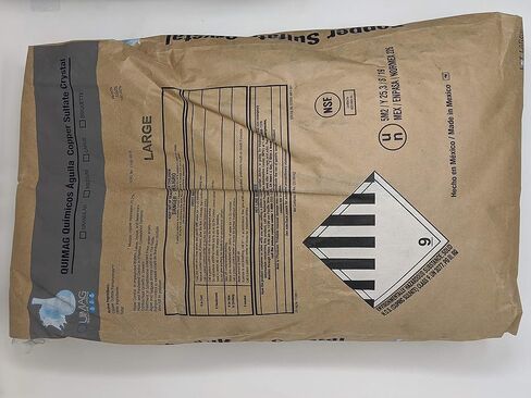 Copper Sulfate Large Crystals 50lb Bag in Saudi Arabia