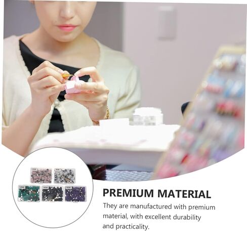 Baluue 750pcs Nail Art Sanding Bands Manicure Polishing Bands for Nail Grinding Multi for Professional and Home Use in Saudi Arabia