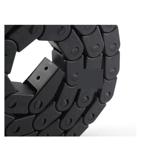 Cable Drag Chain 10 x 10mm L1000mm Cable Drag Chain Wire with end connectors for 3D Printer Tools in Saudi Arabia