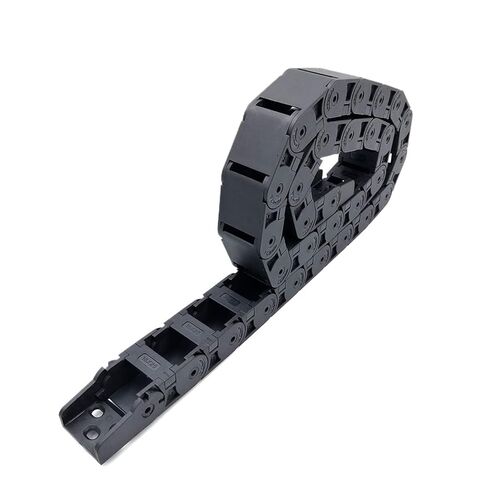 Cable Drag Chain 1 Meter 18x25mm Drag Chain Wire Cable Holder Towline Semi Closed Open Inside CNC Machine Tools Transmission Parts(R28) in Saudi Arabia