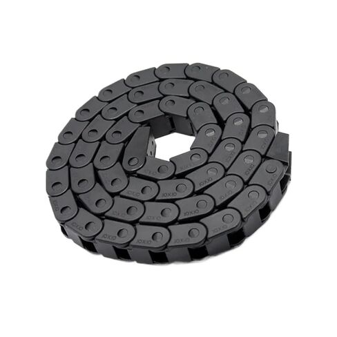 Cable Drag Chain 3D Printer Parts 1M Black Nylon Cable Drag Chain Wire for Printer CNC Machine 10x10mm 7x7mm 10x15mm(Drag Chain,10x15mm) in Saudi Arabia