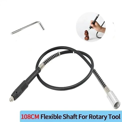 1Pcs 108cm Electric Grinding Soft Shaft Carving Pen Universal Chuck Polishing Machine Accessories Carving Tool in Saudi Arabia