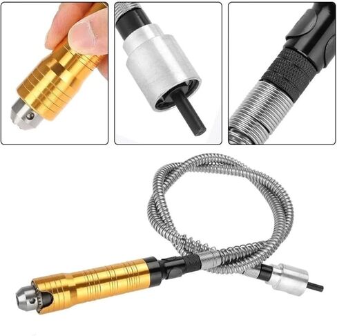 1PCS Electric Rinding Flexible Shaft Hose Drill Chuck Engraving Machine Engraving Pen Electric Drill Accessories in Saudi Arabia