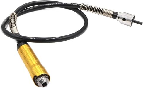 1PCS Flexible Shaft Tube Extension with 0.3-6.5mm Drill Chuck for Die Grinder Hand Drill Electric Rotary Tools(Part A(hand grip)) in Saudi Arabia