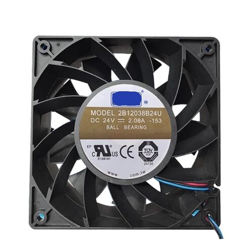 2B12038B24U DC 24V 2.08A 120x120x38mm 4-Wire Server Cooling Fan in Saudi Arabia