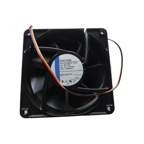 Cooling Fan DV4114/2N DC24V 20.5W 12038 12CM 3 Wire in Saudi Arabia