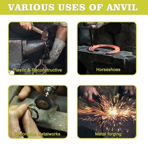 Multi-Angle Anvil, 30lb Cast Steel Anvil, 55HRC, Blacksmith's Forging Tools and Equipment, Sturdy Multi-Angle Anvil for Jeweler's, Metal Blacksmith's Tools in Saudi Arabia