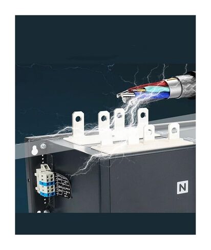 مصدر طاقة مزدوج مفتاح نقل تلقائي PC-Grade 4P التصنيف الحالي 100A in Kuwait