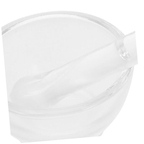 Glass Pestle with Thick Base Glass Mortar Bowl Laboratory Grinder for Crushing and Grinding Chemicals Capacity Resistant to Cracking for Science Experiments and Kitchen Use in Saudi Arabia