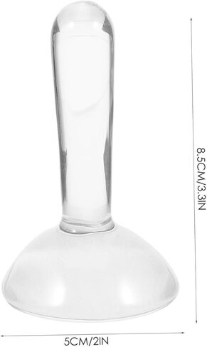 TEHAUX Multifunctional Glass Grinding Pestle with Ergonomic Handle for Manual Pigment Grinding for Oil Watercolor Mineral Paints and Art Painting Supplies in Saudi Arabia