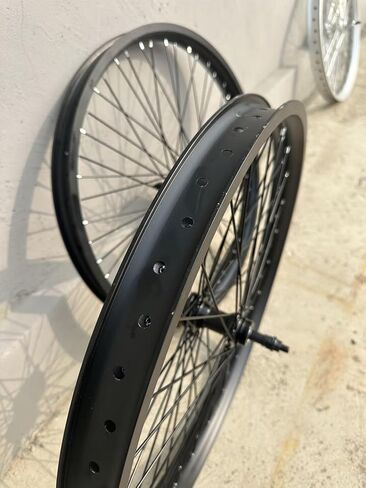 CDHPOWER 20 "/26" مجموعة عجلات الدراجة 100*135 مللي متر طبقة مزدوجة سبائك الشب تكلم 2.35-3.5 بوصة حافة 12 جرام 48 المتحدث in Saudi Arabia