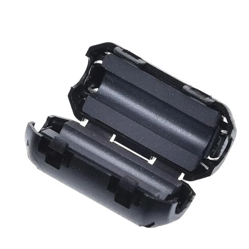 1Pcs 5mm Clip-On Ferrite Ring Core Noise Suppressor Clip Cable Active Components Filters in Kuwait