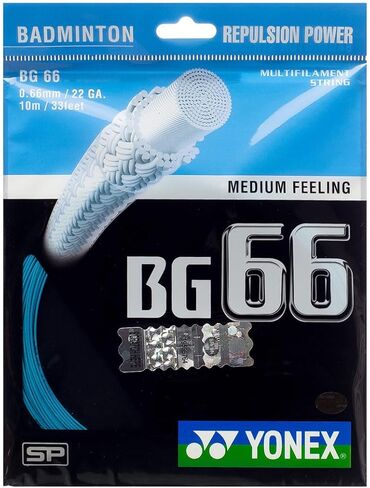 Yonex BG-66 Turquoise Badminton String in Saudi Arabia
