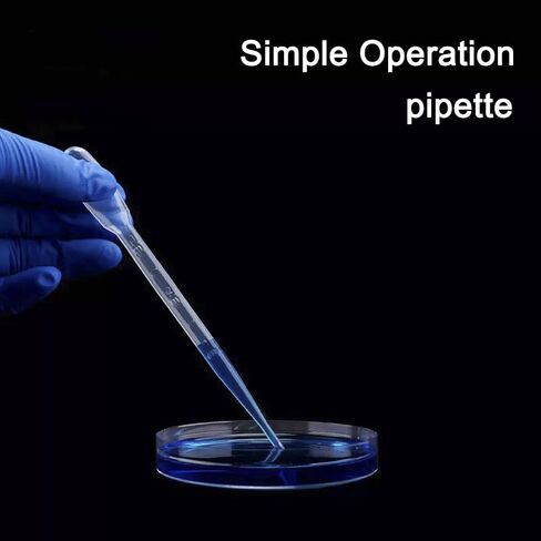 65Pcs 4 Styles Disposable Plastic Pipettes Droppers (1ML 5pcs, 2ML 5pcs, 3ML 50pcs, 5ML 5pcs) for DIY, Lab, Dessert in Saudi Arabia